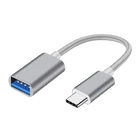 Usb Nylon Braid Type C Otg Adaptador Mobil Usb Cable Micro Usb Otg For Cellphone To Memory And Function Wxtention Work