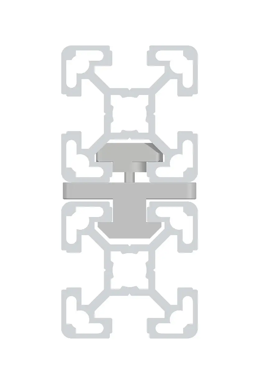 Profile slider center slot detailed technical specifications