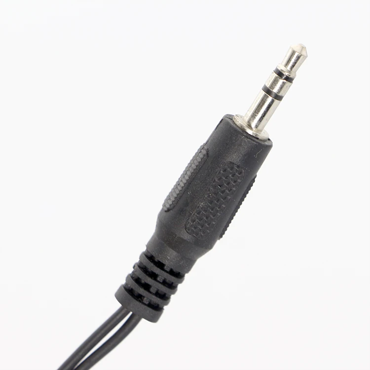 OEM 3.5mm 1male 2 Female Y Splitter Headphone Jack Mic Pc Audio Aux TRS Splitter Adapter Cable