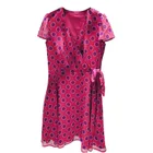 Top Top Quality And Good Price 2021 New V-Neck Polka-Dot Chiffon Woman Dress
