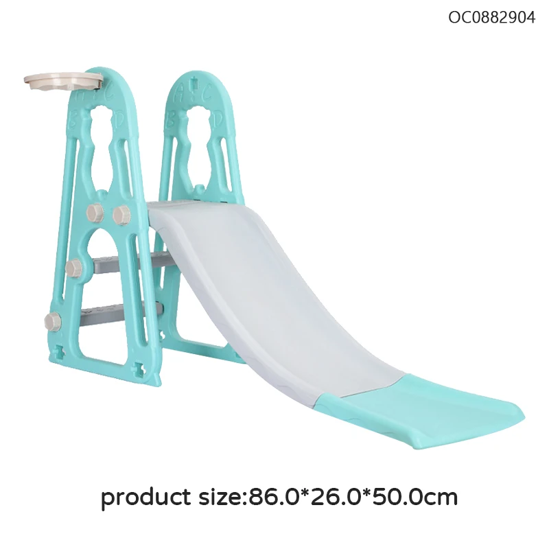 Good quality large indoor adventure play park playground plastic slide for kids