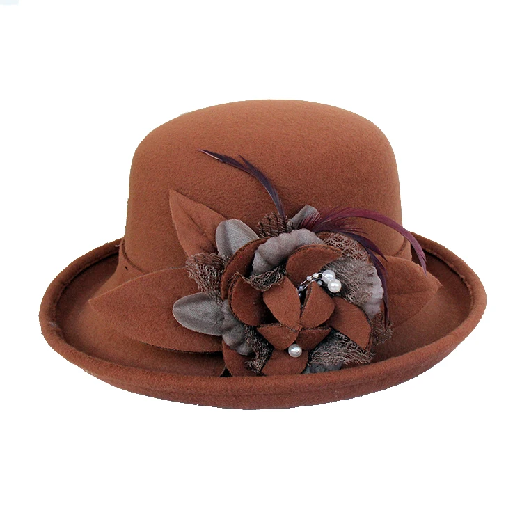 cheap brown fedora