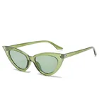 Hot Sale Personalized Cat's Eye Sunglasses Fashion Small Frame Streamlined Sunglasses For Women