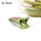 Natural Straw Plastic Duck Teeth Bows Hair Clips Salon Hair Fashion Jewelry Accessories Crocodile Hairpins