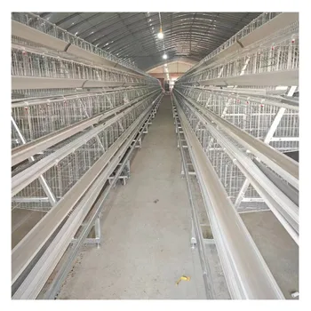 Hot Sale Galvanized Q235 Steel Wire Egg Layer Chicken Cage For Hens