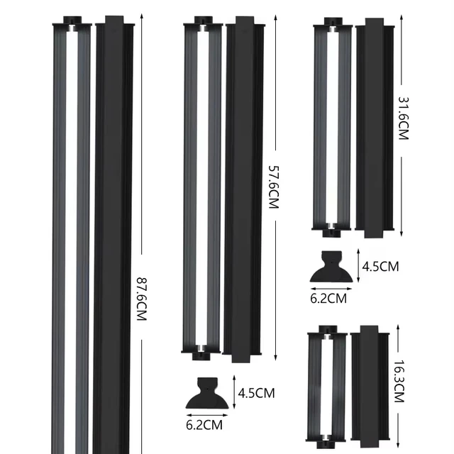 T5 UVB 5.0 10.0 Glass Luxury Classic Reptile Lighting Fixture for Living Room 4W 8W 21W 39W