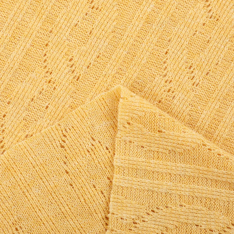 毛衣用人造丝尼龙氨纶金属lurex hacci针织面料