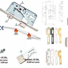 Lock Lock Manufacturer Ready To Ship Stainless Steel European Standard Residential Interior Main Door Lock Body 6072Z