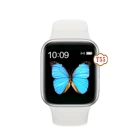 Dual 2021 T55 Smartwatch With Dual Removable Straps Reloj Bracelet Pro Seri Series 5 T55 Smart Watch