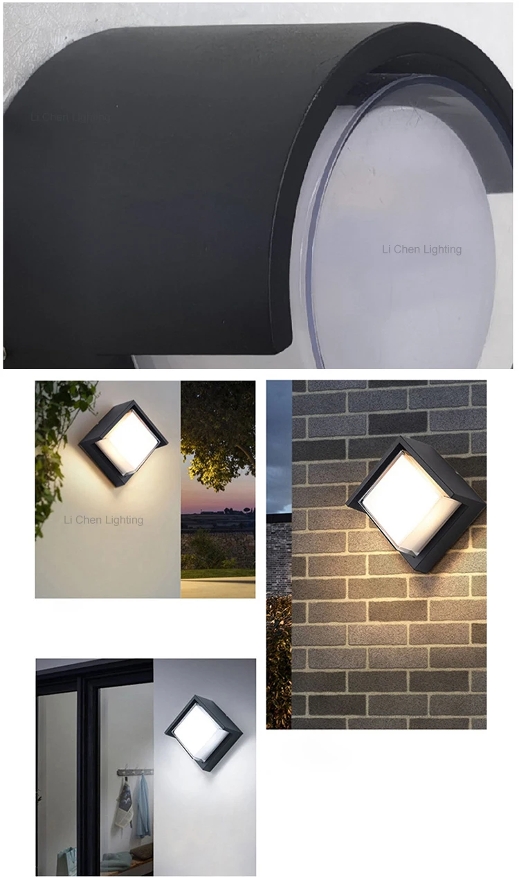 bd11 modern wall mounted lamp outdoor corner ip65 waterproof wall light garden house courtyard lighting -3