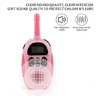 Radio 2021 Hot 2 Way Radio 22 Channel Long Range ABS Interphone Toy Gift For Kids Cartoon Walkie Talkies