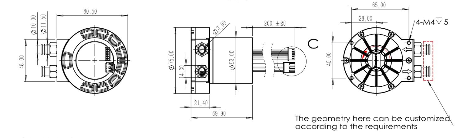 Ceiling Fan, 24v, 24VDC, 115L - detail 8