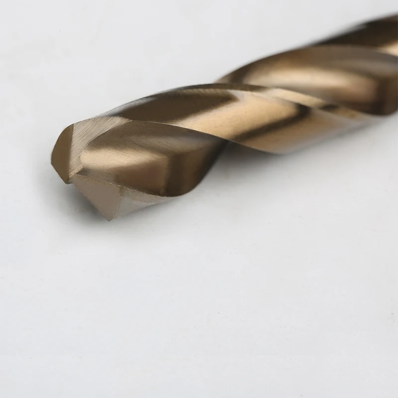 Wholesale High Speed Steel 10mm Diameter Cobalt-Containing Hss M35 Straight Drill Bit Set 1-16mm Rolled Process Twist Bit supplier