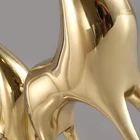Handicrafts Wholesale Light Luxury Copper Deer Handicrafts Home Decoration Crystal Ball Decorations