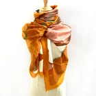 Polyester Scarf With Direct Selling Printing Polyester Custom Scarf With Stylish Apply To All Seasons