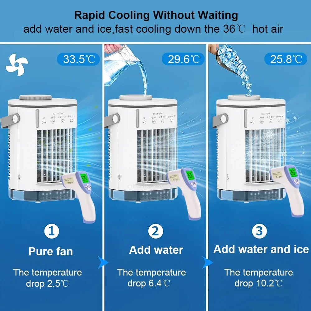 Portable Air Conditioner, USB, 700ml - detail 14