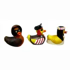 Bath Toy Custom Design PVC Bath Pirate Duck Baby Tub Floating Toy