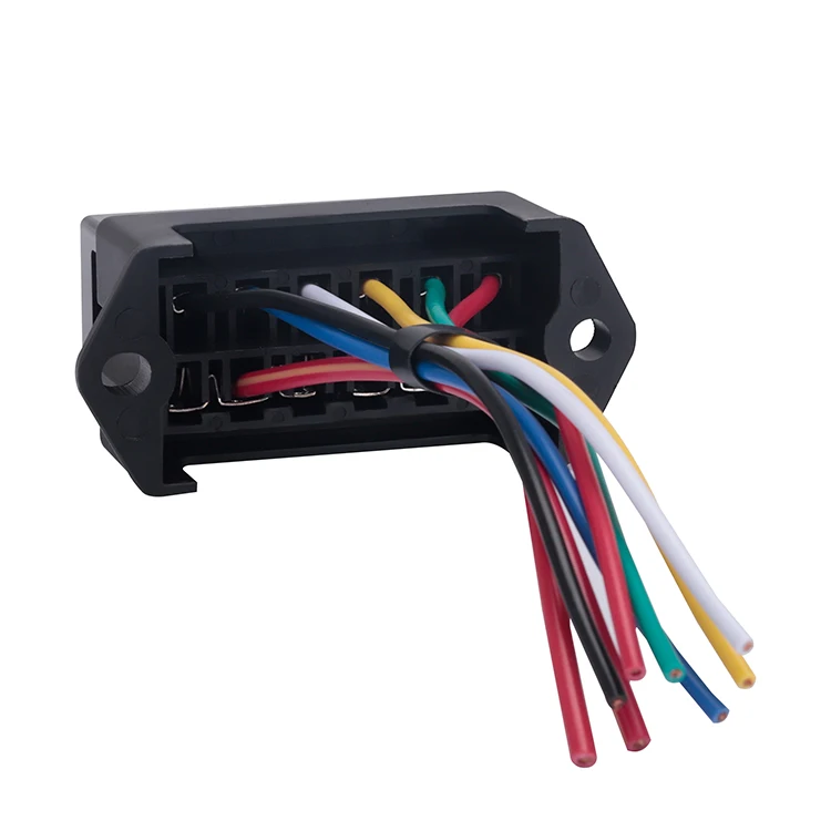 Blade Type Fuse Box Car Inline 6 Way With Wire Terminal Block Fuse Car