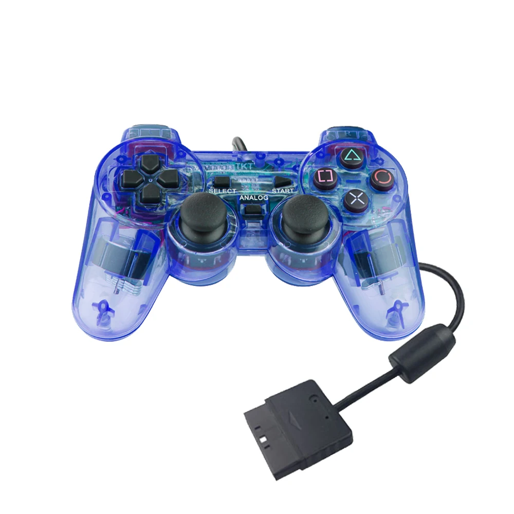Bounty Plumber tube Classic Gamepad Transparent Joystick Blue Game Joypads Wired Gamepad For Ps2  Controller - Buy Gamepad For Ps2 Controller,Wired Gamepad For Ps2  Controller,Classic Ps2 Controller Product on Alibaba.com