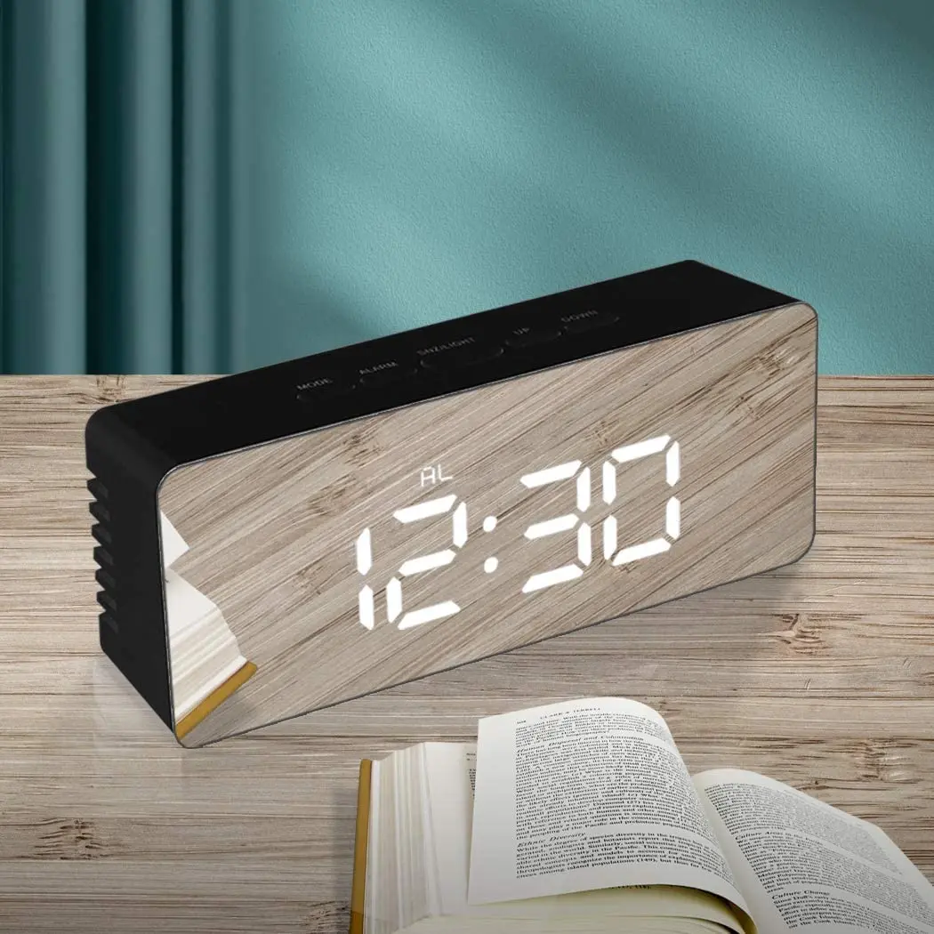digital clock lcd display free sample
