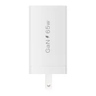 Charger Laptop Mini Size 3 Ports 65W GaN Type C PD QC3.0 USB Fast Charger For Laptop And Smart Phone