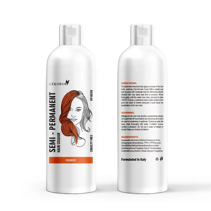 Semi-permanent Hair Dye Colour In Stock - Buy Hair Color Shampoo,Hair Dye  Shampoo,Hair Color Change Shampoo Product on 