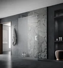 Bathroom Glass Bathroom High End Modern Bathroom With Sliding Tempered Glass Door Shower
