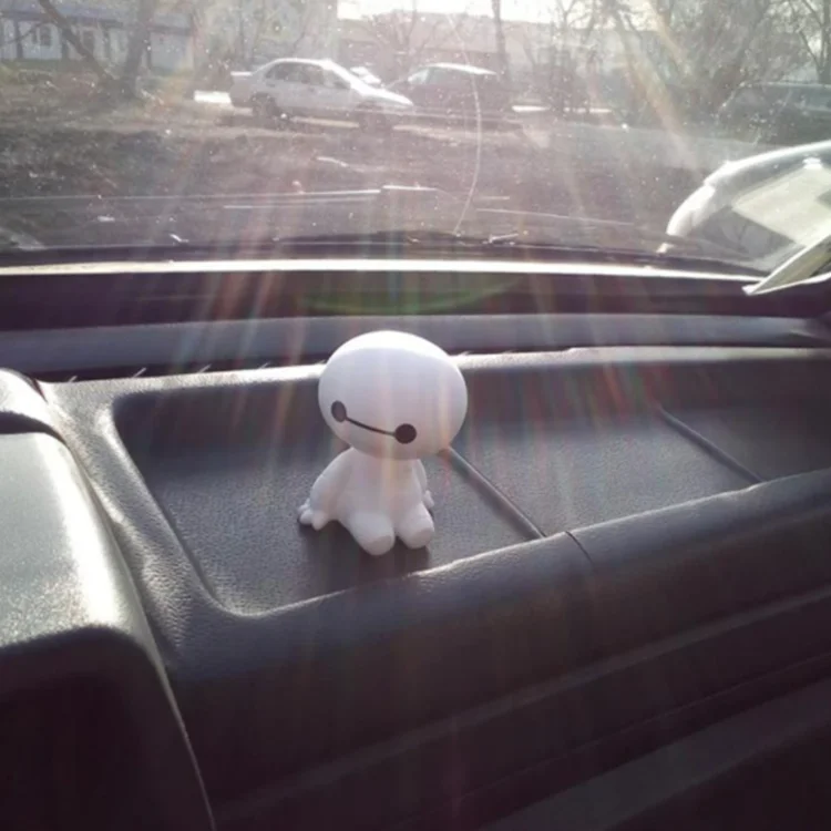 Direct Selling High Quality Promotional Auto Interior Dashboard Bobble Cute Shaking Robot Doll