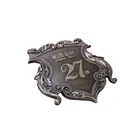 Metal Custom Etched Engraved Gold Metal Plaque Relief Branded Name Brass/bronze Logo Plate