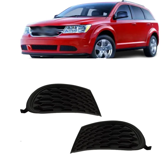 product front fog light cover for  dodge journey 2012 seplus fog lamp bezel without hole 68079853ab ch1038180-35