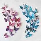 3d Butterflies 3d Colorful Butterflies Wall Stickers Kids PVC Removable Sticker