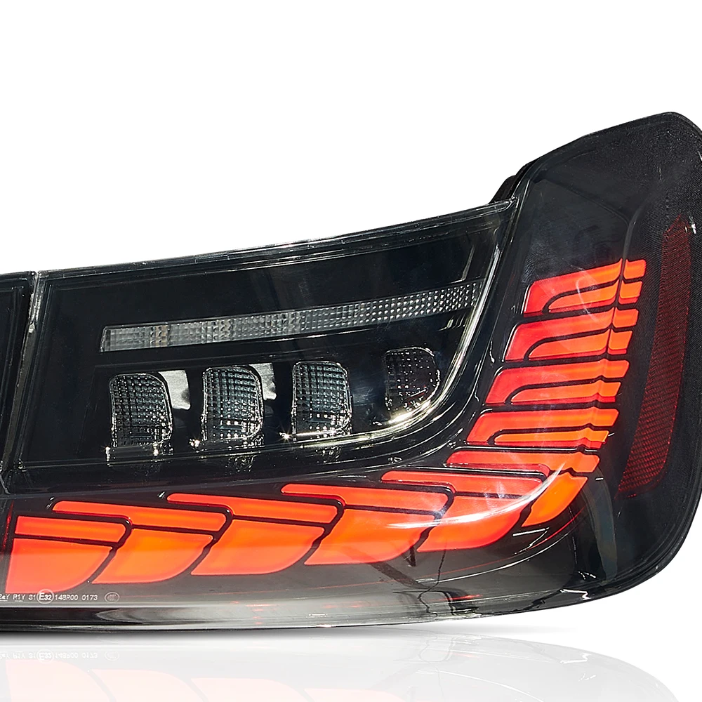 product modified dragon scale style led taillight tail light for bmw 3 series g20 320i 2019 taillight assembly g80 lci rear lights-12