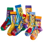 Custom Socks Custom Wholesale Cotton Men Colorful Fancy Funny Happy Socks