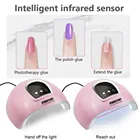 Gel Uv Nail Led Lamp MVM Rechargable 54W Flashlight Gel Led Uv Nail Lamp