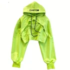 Hoodies Women Latest Casual Long Sleeve Fall Clothing 2020 Fashionable Crop Top Hoodies