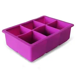 Customized Large Ice Cube Trays OEM & ODM Flexible Silicone Ice Cube Tray for Whiskey Cocktails Wholesale Ice Cube Tray Silicone