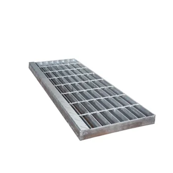 Hot Dipped Galvanized Steel Grate Flooring Rain Water Drain Steel Grating Metal Building Materials Stair Bar