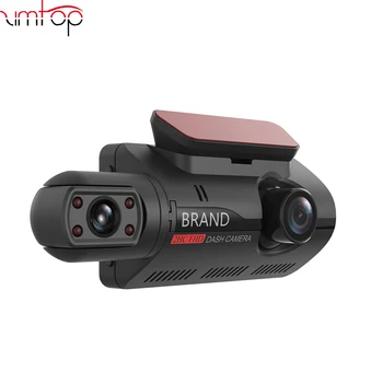 1080P Front 480P Inside Cabin Car Dash Camera 3.5inch IPS Dashboard Cam 4 IR LEDs driving recorder for Uber Taxi