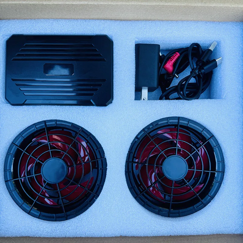 Air Conditioning Fan, 22V, Battery, Plastic - detail 14
