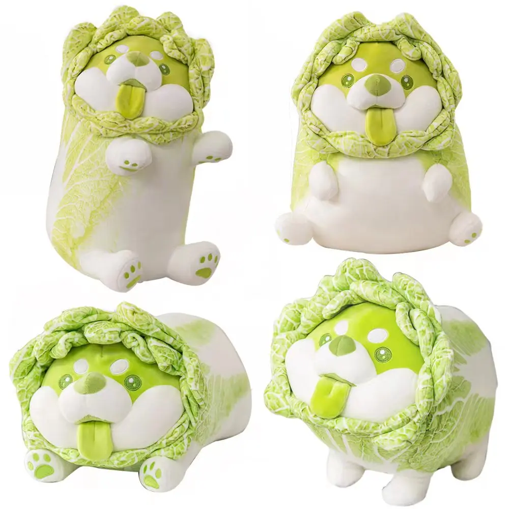 cabbage shiba inu plush