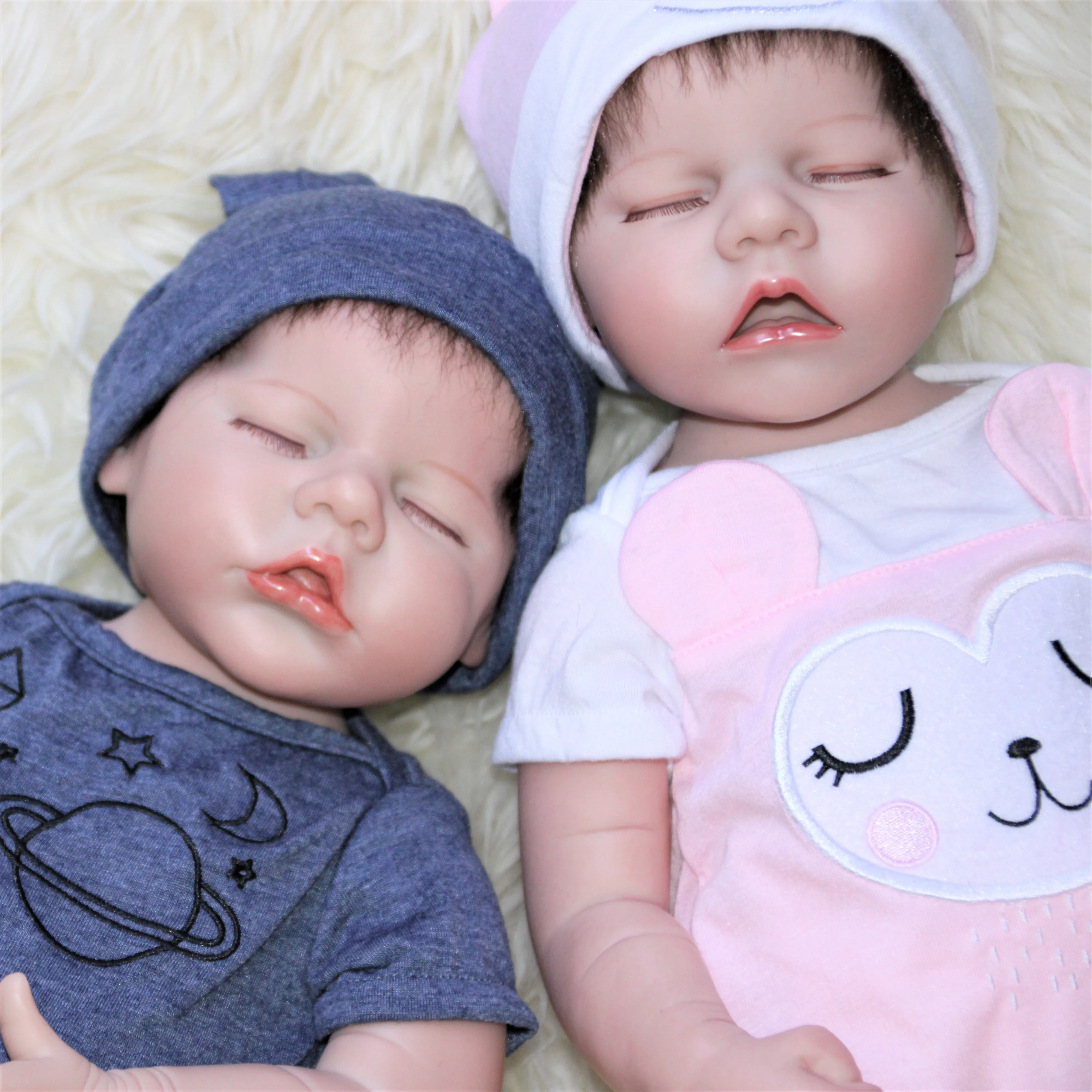 Online fashion store Details about 22" Reborn Dolls Boys Blue Eyes