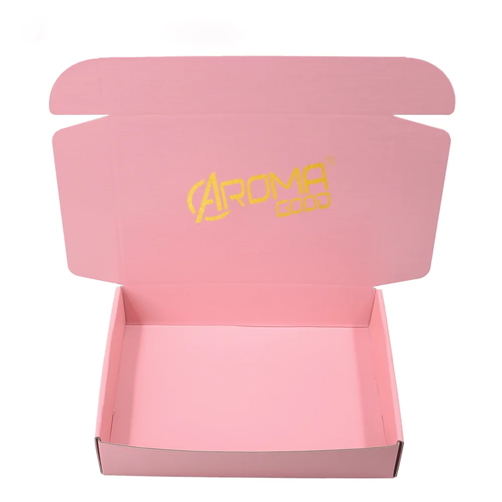 customized logo kraft paper box cardboard folding box for gift