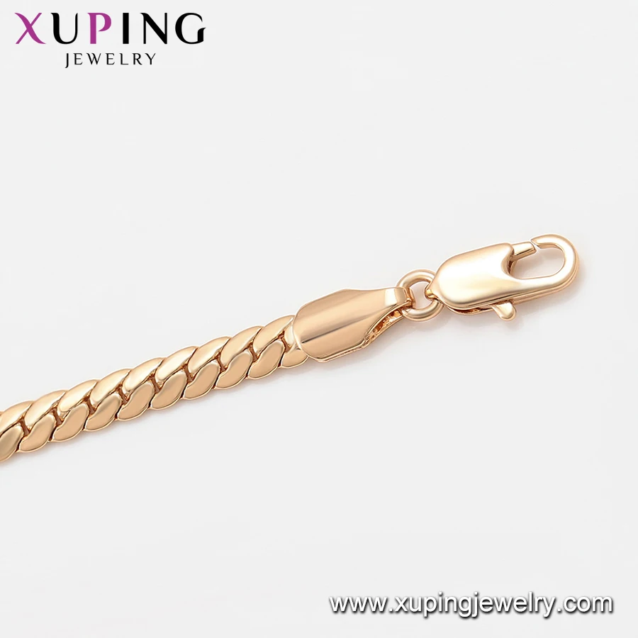 65560 xuping popular set 2019 new arrival 18k gold plated girl'snecklace and bracelet jewelry sets