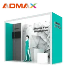 Trade Exhibition Booth SEG Fabric LED Booth Stand For Trade Show Exhibition