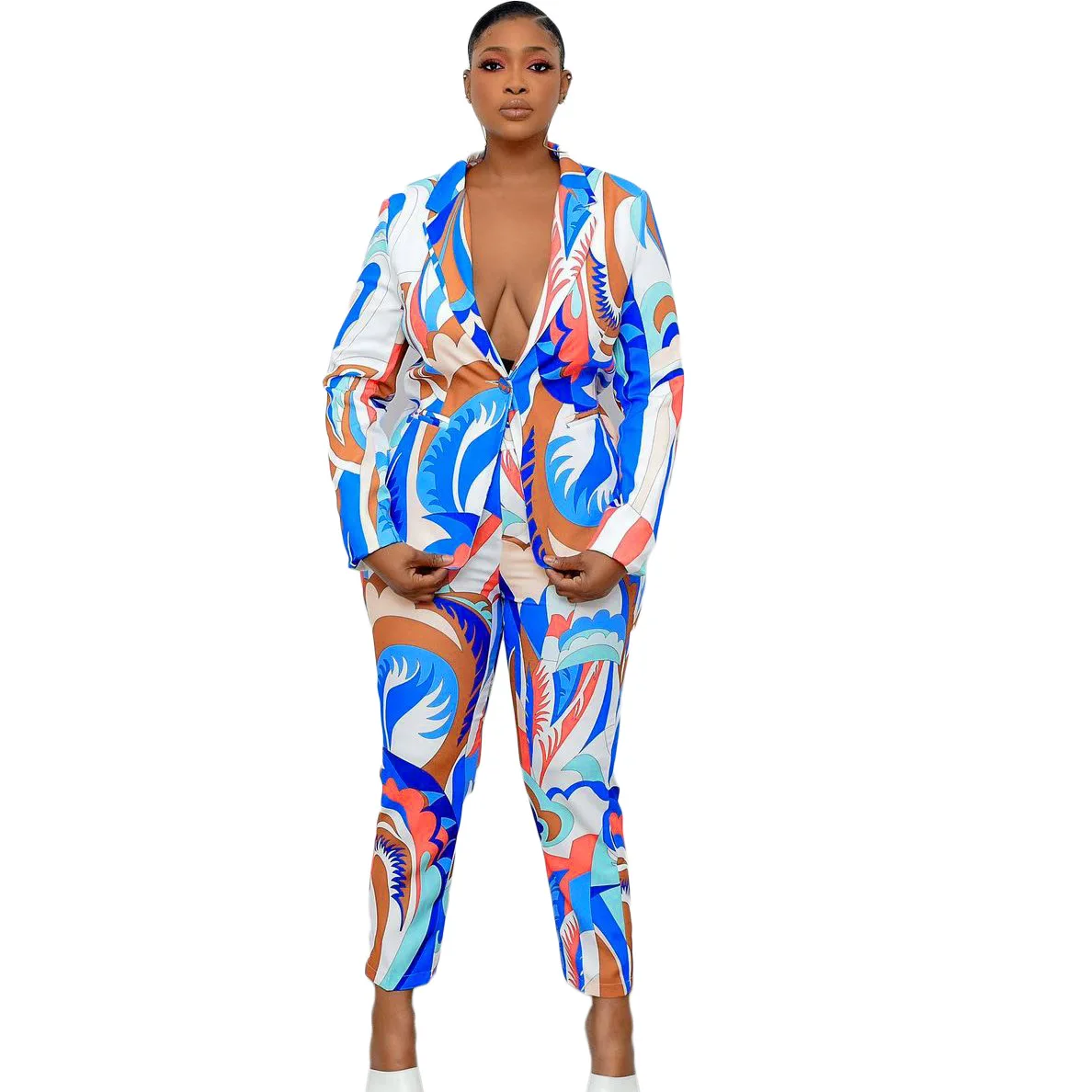Casual Suits 2pcs Shirt 