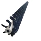 Pears Sorting Packing Lines Nylon Cylingdrical Brush For Apples Pears Tomatoes Peppers Kiwi Peaches Apricots Etc