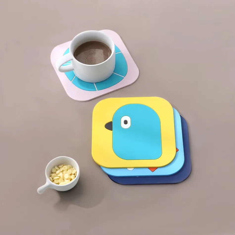 Cup Coaster  Cup Pad Slip Insulation Pad Cup Mat Hot Drink Holder Mug Stand Home Kitchen Accessories