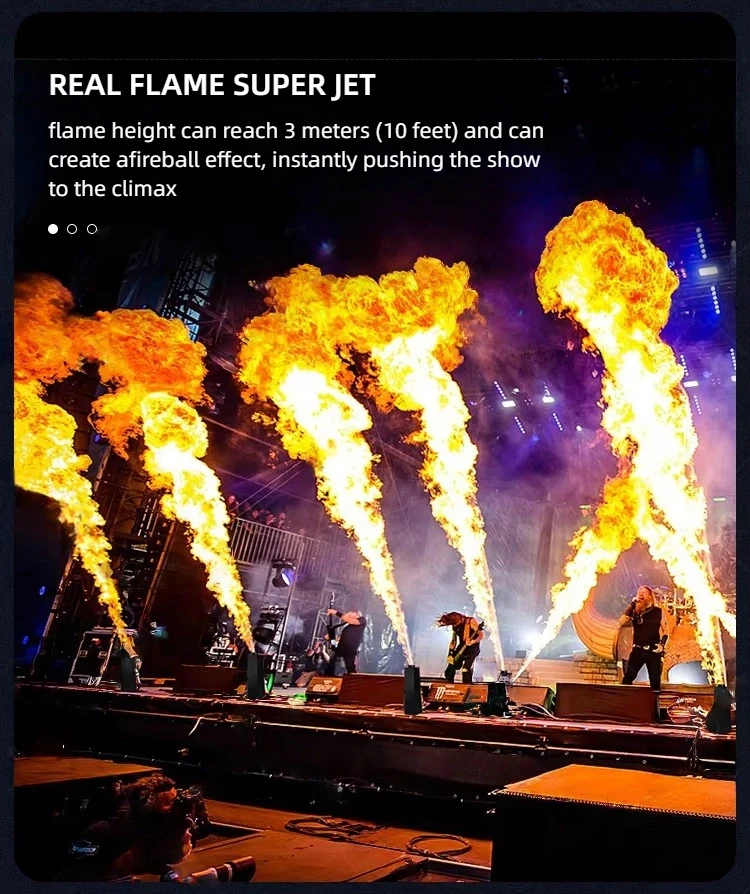 Fire Flame Machine for Stage Effect Party Event Concert