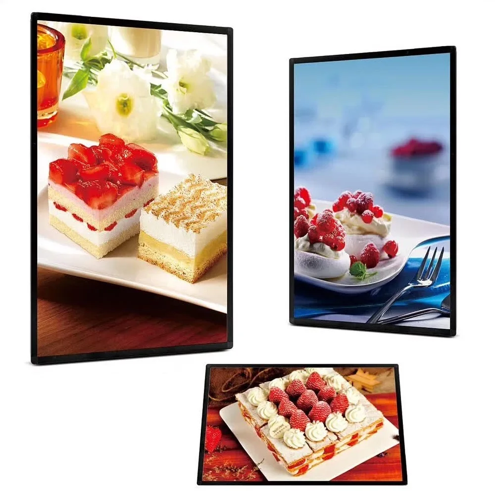 product indoor aluminum frame advertising billboard led slim magnetic light box-4