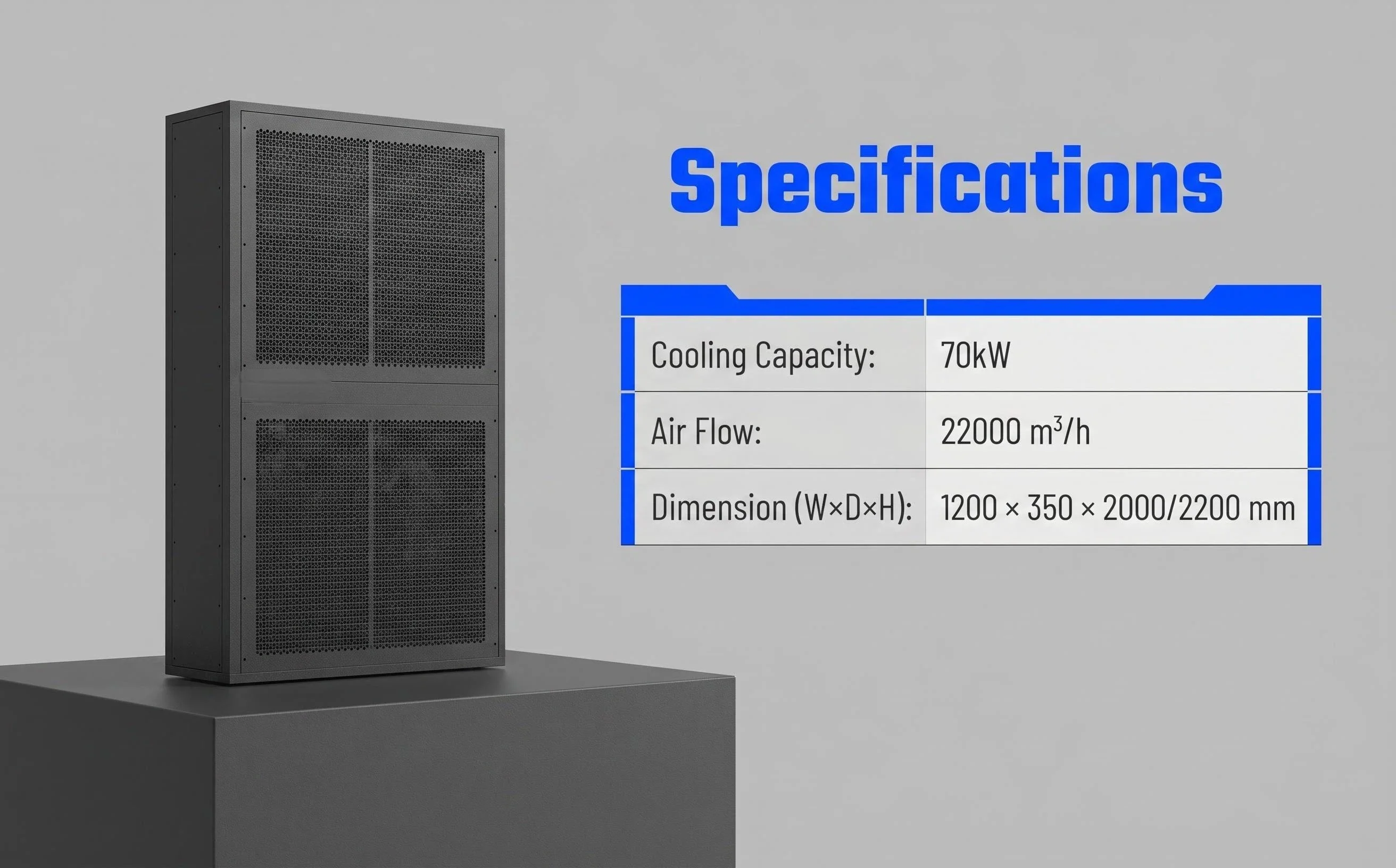 Air Handling Unit, W-TEL, Wall, AHU - detail 14